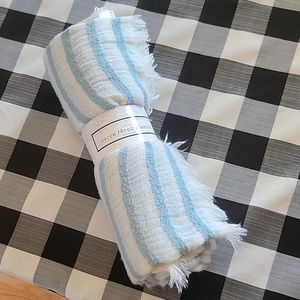 Woven throw blanket 50×60in